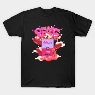 Dope tomato soup with free spirit illustration T-Shirt